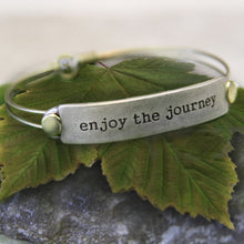 Load image into Gallery viewer, Enjoy the Journey Inspirational Message Bracelet BR414