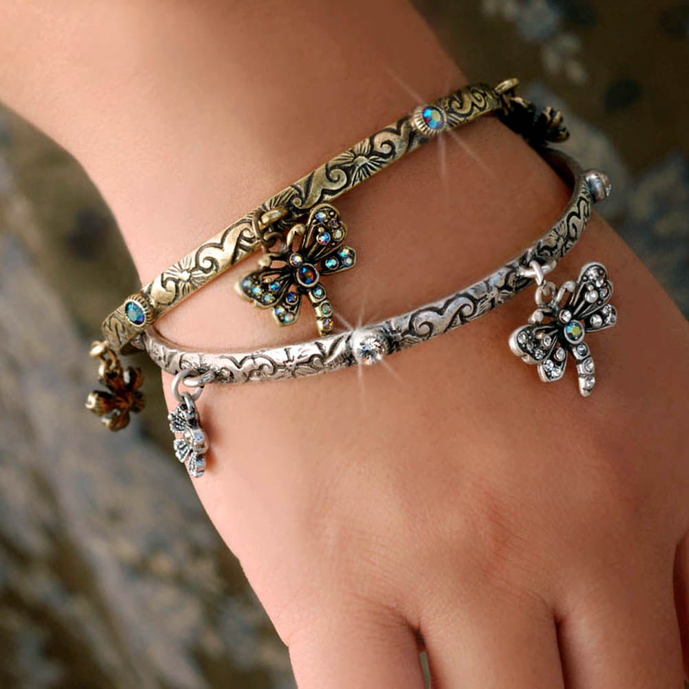 Dragonfly Bangle Bracelet BR427