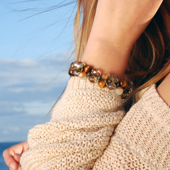 Cabrillo Beach Beaded Bracelet