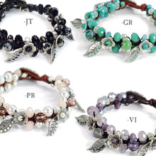 Load image into Gallery viewer, Beaded 1960s Retro Bracelet