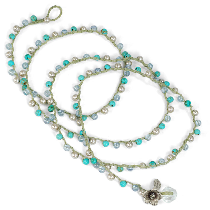 Daydream Beaded Wrap Friendship Bracelet BR459