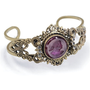 Amalie Intaglio Bracelet BR486 - sweetromanceonlinejewelry