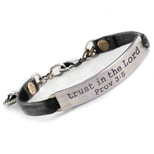 Load image into Gallery viewer, Trust in the Lord Bible Verse Bracelet BR505