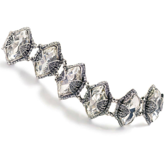 Marquis Jewel Navette Crystal Bracelet BR514