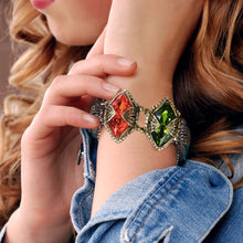 Load image into Gallery viewer, Marquis Jewel Navette Crystal Bracelet BR514