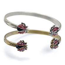 Load image into Gallery viewer, Lady Bug Cuff Bracelet BR526