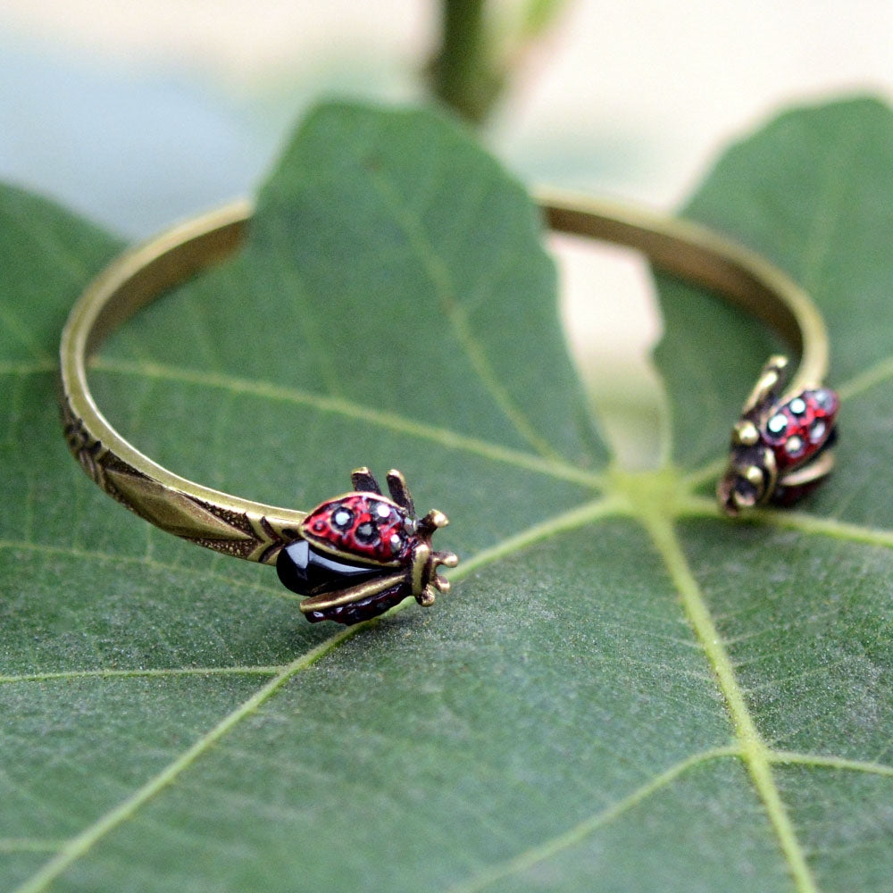 Lady Bug Cuff Bracelet BR526