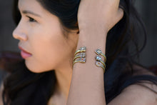 Load image into Gallery viewer, Skinny Stacking Cuff Bracelet Sweet Romance BR530 - sweetromanceonlinejewelry