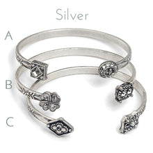 Load image into Gallery viewer, Skinny Stacking Cuff Bracelet Sweet Romance BR530 - sweetromanceonlinejewelry
