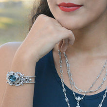 Load image into Gallery viewer, French Regency Blue or Amethyst Bracelet, BR532