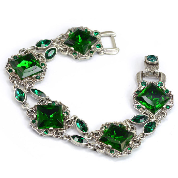 Art Deco Vintage Squares Bracelet BR540