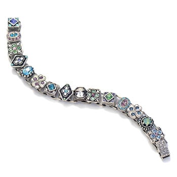 Etheria Silver Statement Bracelet