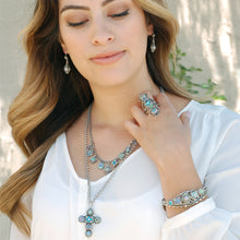 Load image into Gallery viewer, Etheria Silver Statement Bracelet