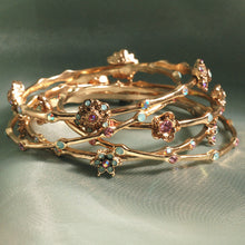 Load image into Gallery viewer, Retro Bangle Bracelet Set of 5 BR720 - sweetromanceonlinejewelry