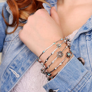 Retro Bangle Bracelet Set of 5 BR720