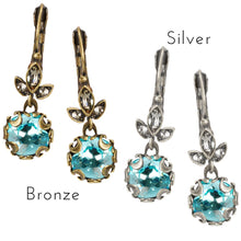 Load image into Gallery viewer, Cushion Cut Jewel Earrings E1182