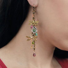 Load image into Gallery viewer, Dragonflies Dangles Earrings E1189