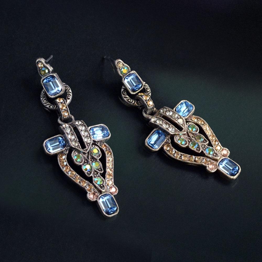 Art Deco New York City Vintage Earrings E1206 - Sweet Romance Wholesale