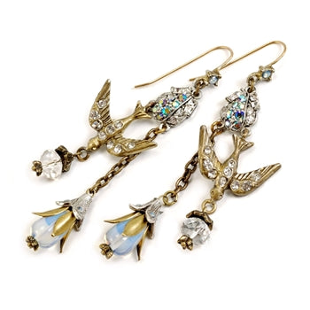Opal Spirit Bird Earrings E1210
