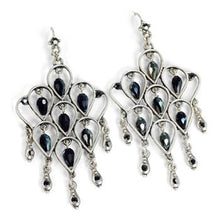 Load image into Gallery viewer, Retro Trellis Earrings E1221 - sweetromanceonlinejewelry