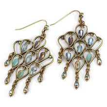 Load image into Gallery viewer, Retro Trellis Earrings E1221 - sweetromanceonlinejewelry