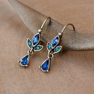 Swarovski Crystal Dainty Teardrop Earrings