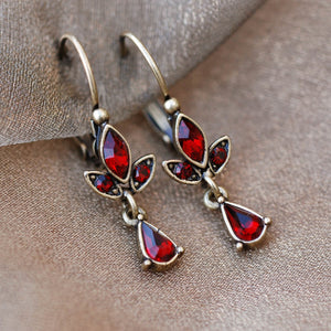 Swarovski Crystal Dainty Teardrop Earrings