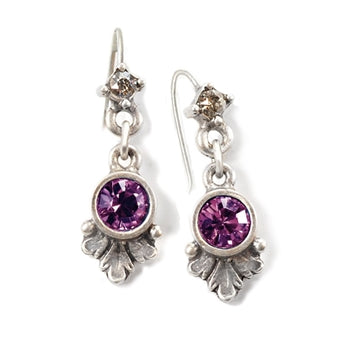 Swarovski Crystal Dainty Birthstone Earrings