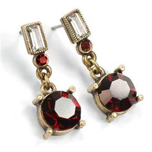 Load image into Gallery viewer, Crystal Orb Earrings E1252 - sweetromanceonlinejewelry