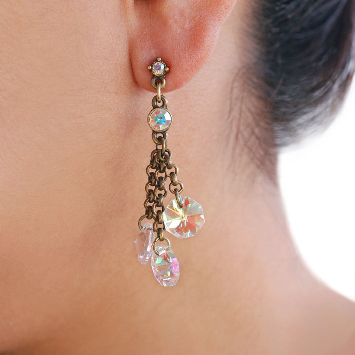 Rainfall Earring Cluster E1254