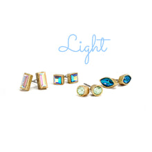 Load image into Gallery viewer, Set of 4 Crystal Stud Earrings E1259