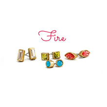 Load image into Gallery viewer, Set of 4 Crystal Stud Earrings E1259