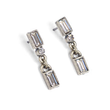 Load image into Gallery viewer, Baguette Post Earrings E1274