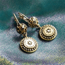 Load image into Gallery viewer, Mini Medallion Victorian Style Earrings E1290