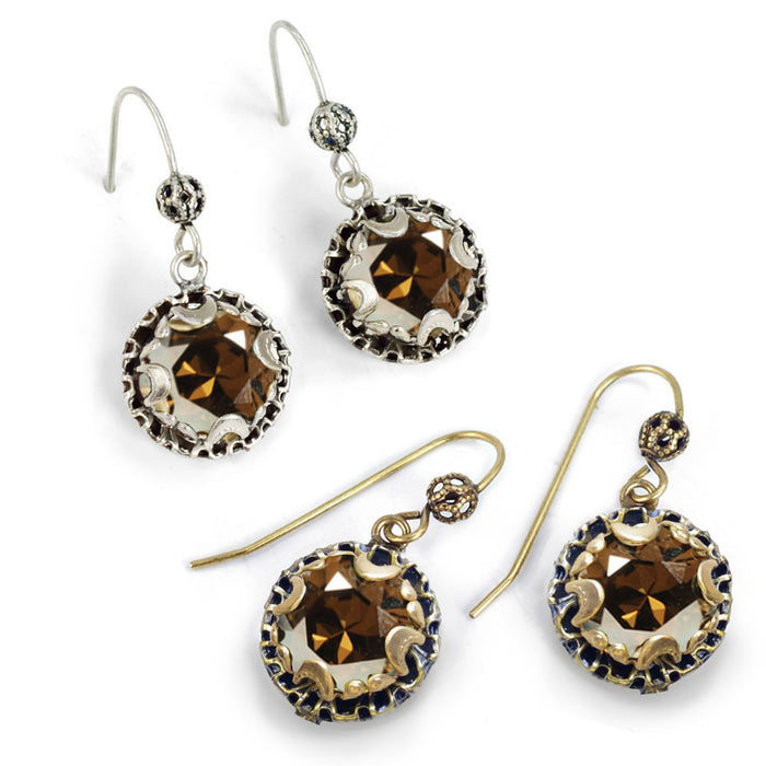 Crystal Dot Earrings E1297