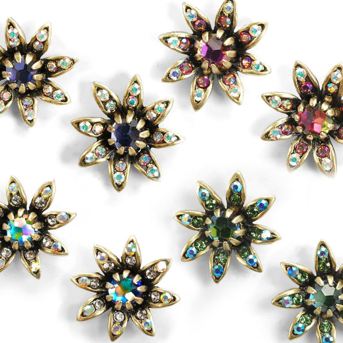 Night Flower Stud Earrings