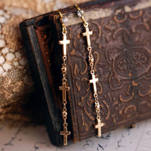 Load image into Gallery viewer, Keep the Faith Tiny Crosses Earrings E1321
