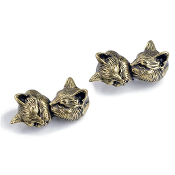 Sleeping Kittens Earrings E1344 - sweetromanceonlinejewelry