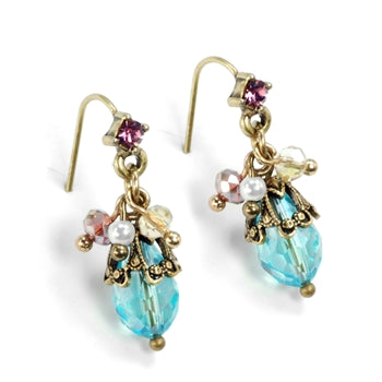 Ocean Cluster Earrings E1355