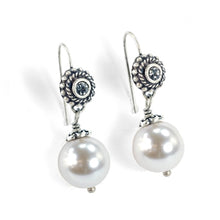 Load image into Gallery viewer, Laguna Beach Pearl Earrings E1364 - sweetromanceonlinejewelry