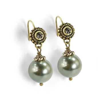 Laguna Beach Pearl Earrings E1364 - sweetromanceonlinejewelry