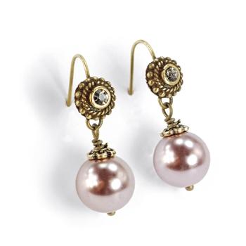 Laguna Beach Pearl Earrings E1364 - sweetromanceonlinejewelry