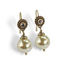 Load image into Gallery viewer, Laguna Beach Pearl Earrings E1364 - sweetromanceonlinejewelry