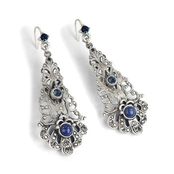Parisian Filigree Earrings E1373 - sweetromanceonlinejewelry