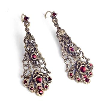 Parisian Filigree Earrings E1373 - sweetromanceonlinejewelry