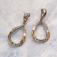 Load image into Gallery viewer, Mid Century Modern Spiral Necklace and Earrings Set