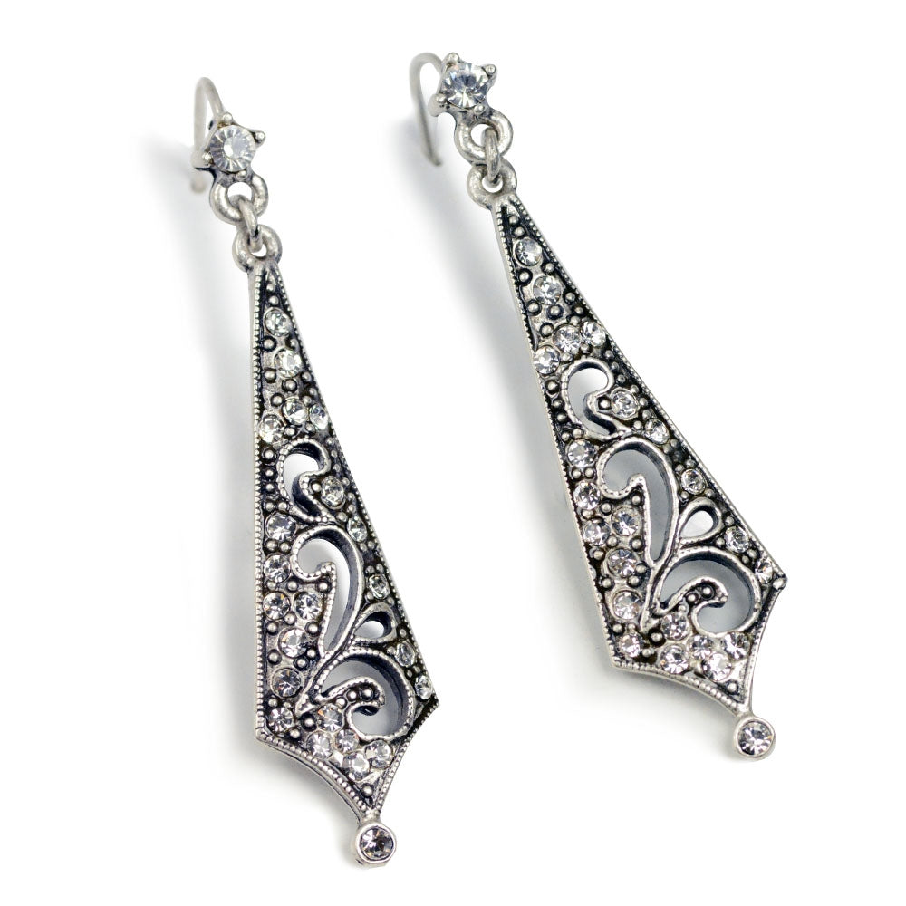 Art Deco Vintage Taper Earrings