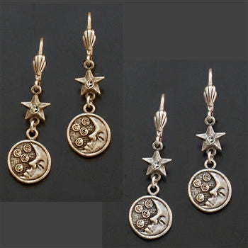 Moon & Stars Earrings E1398