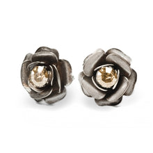 Load image into Gallery viewer, Birth Month Crystal Rose Stud Earrings E1981