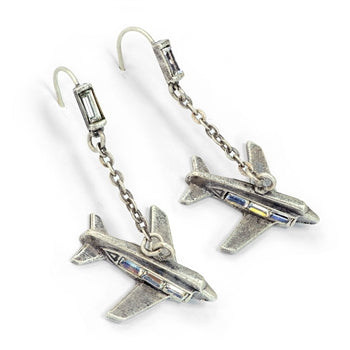 Retro Airplanes Earrings E215